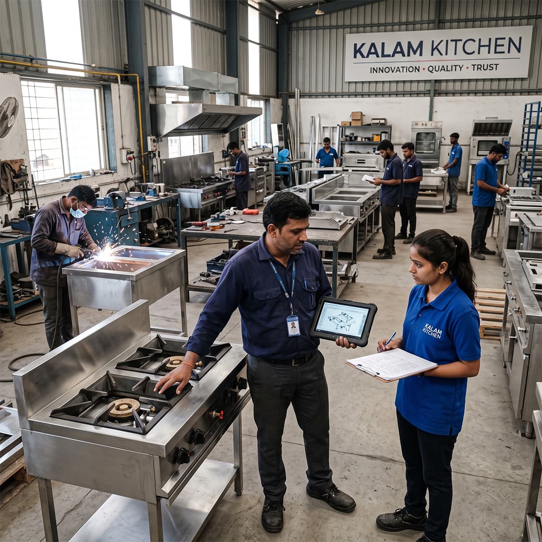 What we are - Kalam Kitchen Equipments commercial kitchen experts