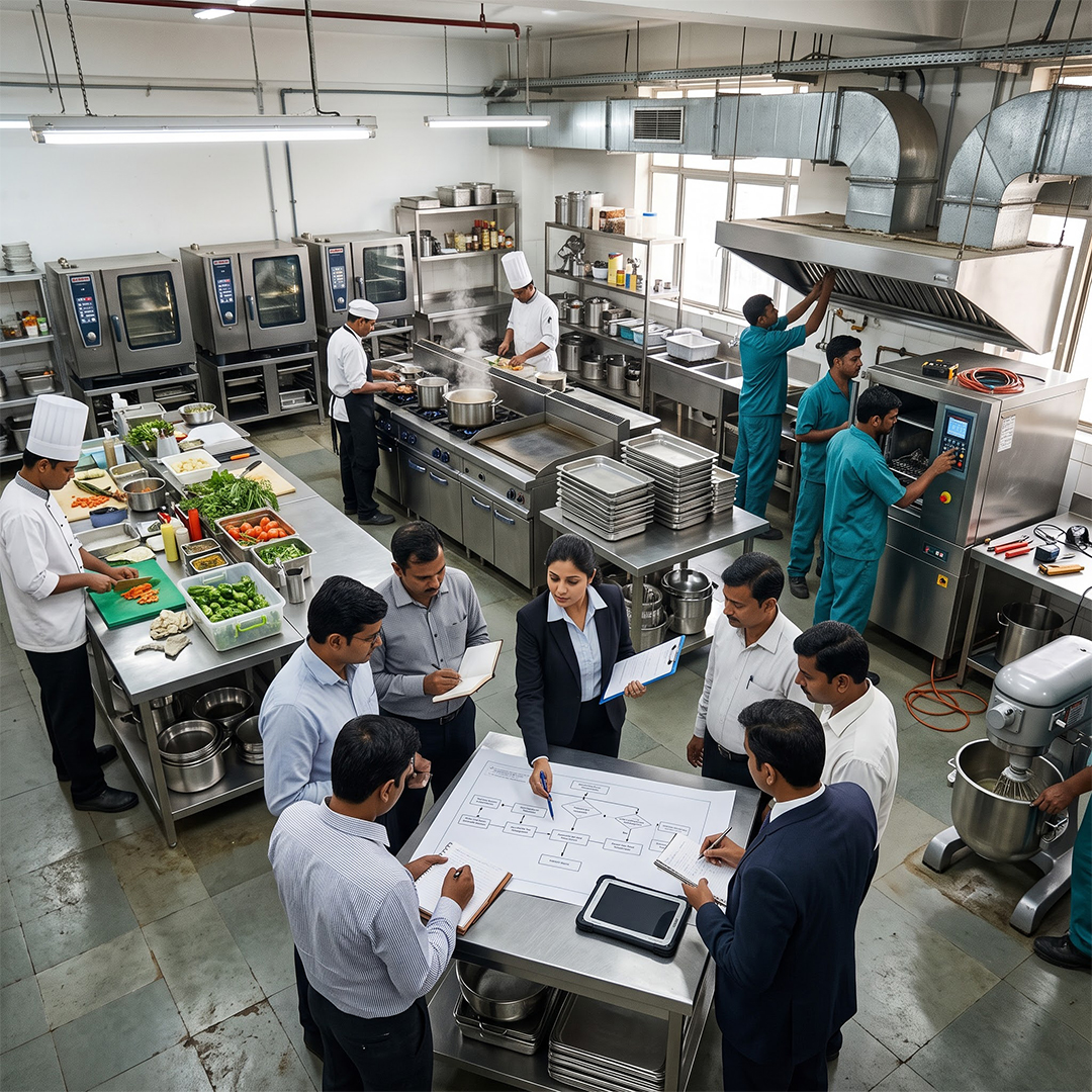 Kalam Kitchen Equipments commercial kitchen manufacturing facility