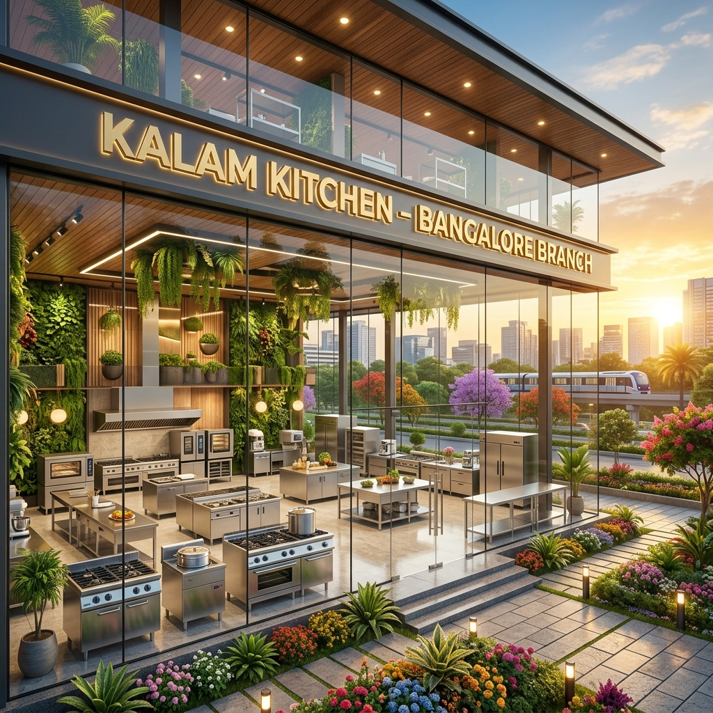 Commercial kitchen equipment in Bangalore - Kalam Kitchen Equipments