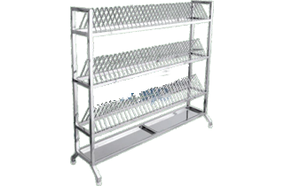 Plate Storage Rack