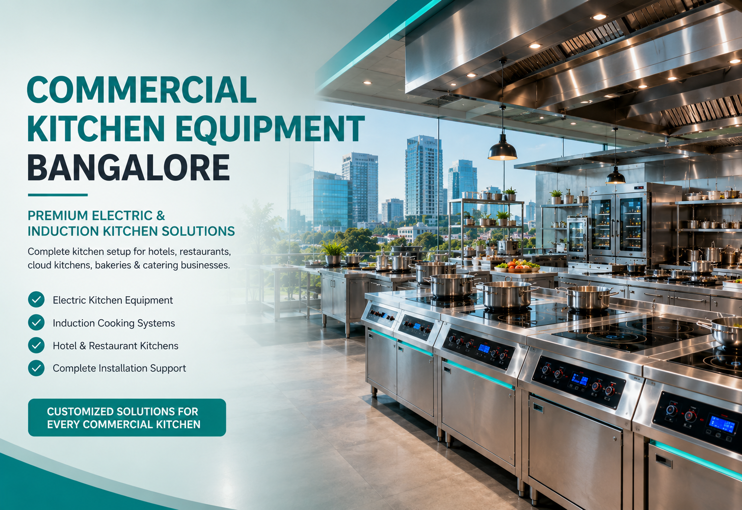 Trusted Commercial Kitchen Equipment Bangalore